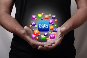 use social media platforms